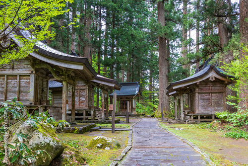 日本の風景 山形の信仰の山 羽黒山