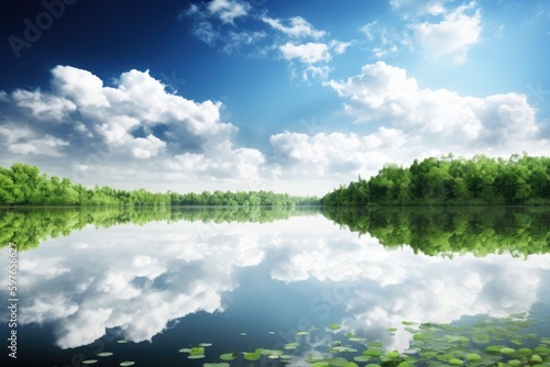 Pristine, crystal-clear lak...