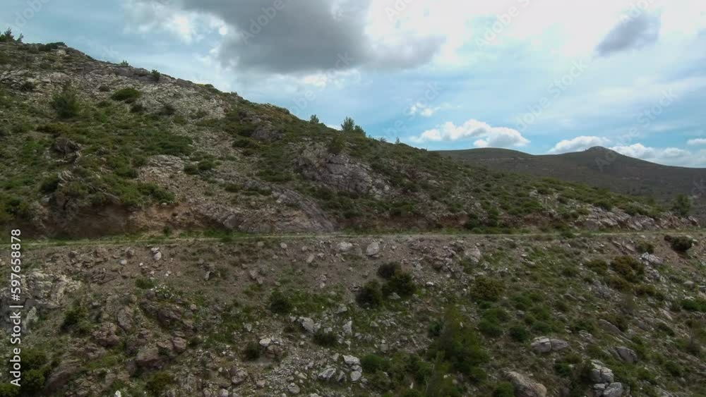 Penteli's rugged terrain shines in drone video Penteli's rugged terrain shines in drone video
