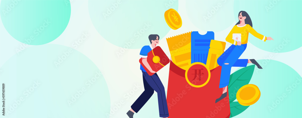 Holiday Shopping E-Commerce Online Shopping People Flat Vector Concept Operation Hand Drawn Illustration
Holiday Shopping E-Commerce Online Shopping People Flat Vector Concept Operation Hand Drawn Illustration