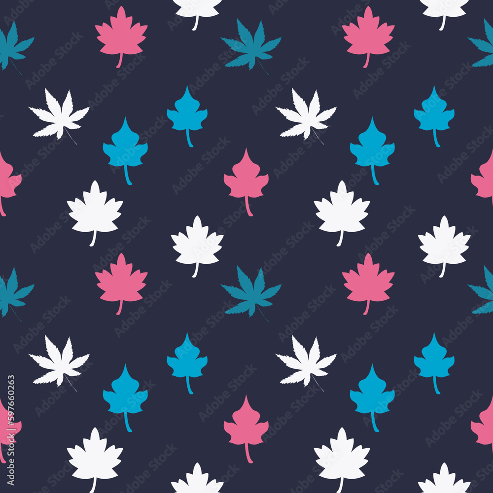 Three-leaves-and-dark-background Three-leaves-and-dark-background