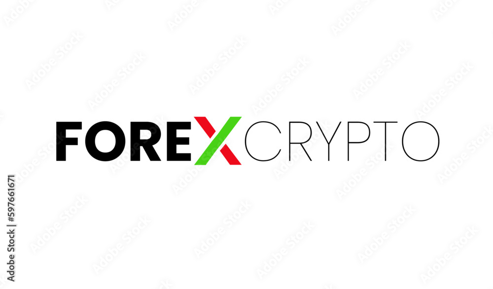 Forex crypto coin Logo For Online Trending with the unique bitcoin color theme Forex crypto coin Logo For Online Trending with the unique bitcoin color theme