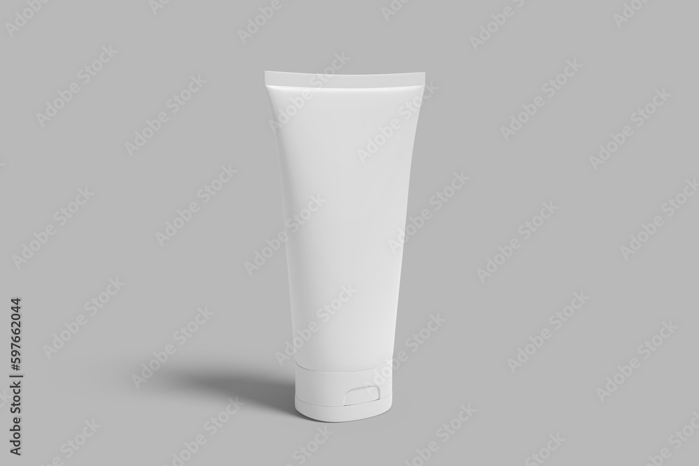 Cosmetic Tube Blank Mockup Cosmetic Tube Blank Mockup
