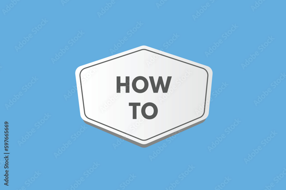 How To text Button. How To Sign Icon Label Sticker Web Buttons How To text Button. How To Sign Icon Label Sticker Web Buttons
