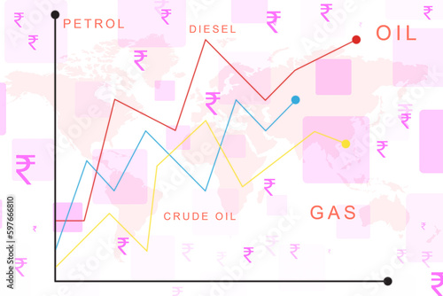 Business Growth graph on technology background, Futuristic raise arrow chart digital transformation abstract technology background. Big data and business growth currency stock and investment economy