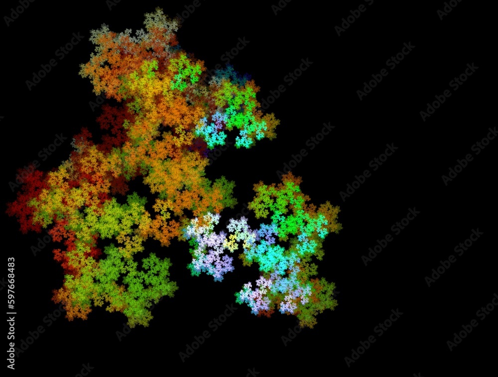Imaginatory fractal abstract background Image Imaginatory fractal abstract background Image