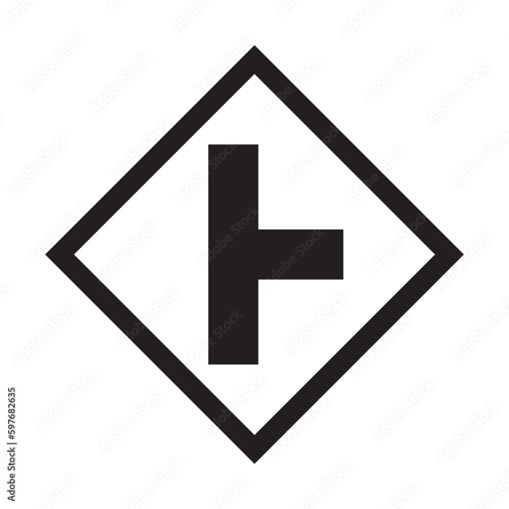 TRAFFIC SIGNS icon design template vector TRAFFIC SIGNS icon design template vector