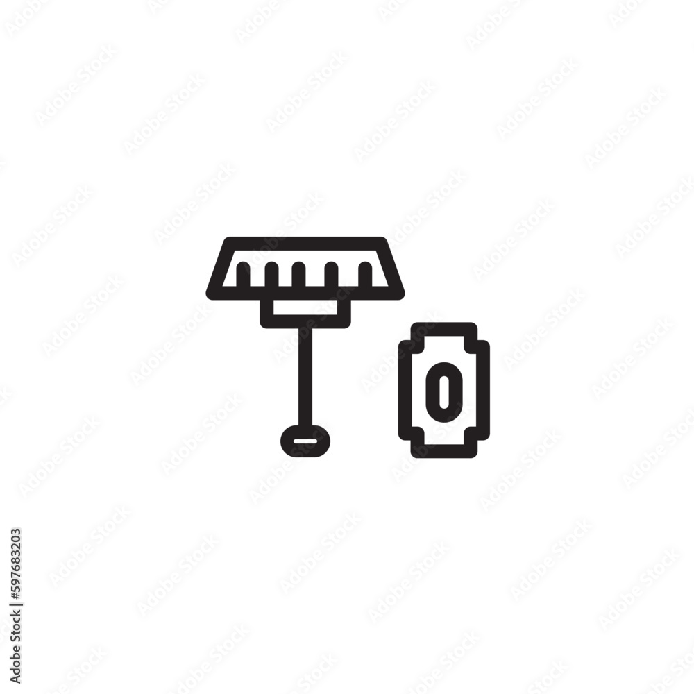 Hair Hairstyle Razor Outline Icon Hair Hairstyle Razor Outline Icon