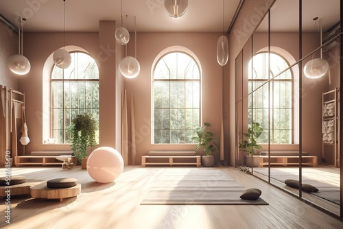 modern Luxury interior  living room decor  generative AI