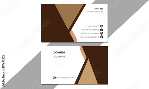 Creative layout corporate identity. professional business card template, visiting card, business card template.