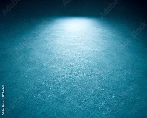 Abstract blue background. the light creates a gradation of soft and dark tones. backdrop
