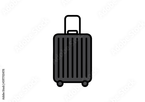 vector suitcase bag travel bag illustration design
