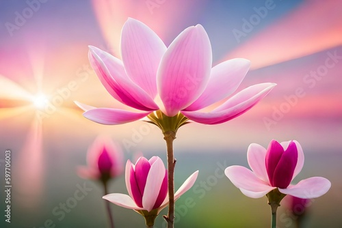 pink lotus flower © Awais05