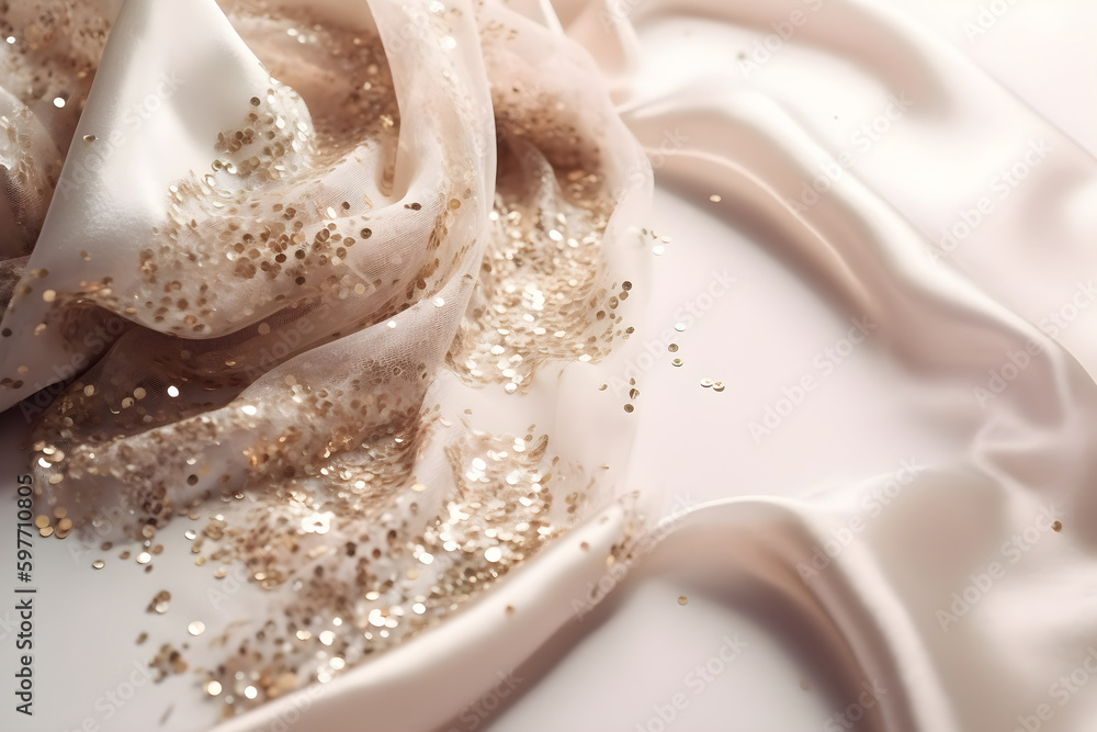elegance satin fabric and texture generated by AI. elegance satin fabric and texture generated by AI.