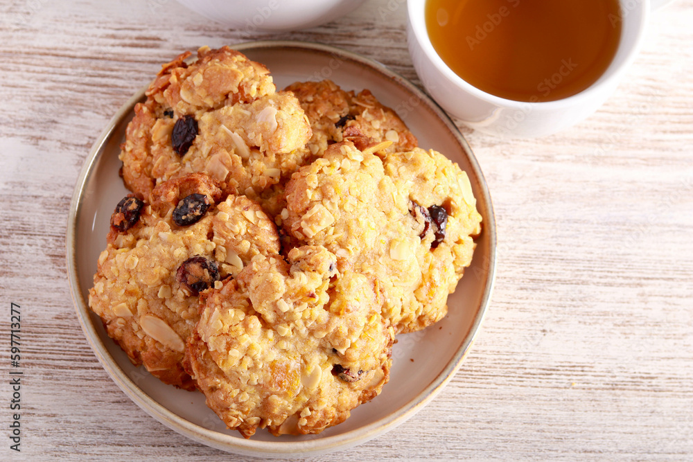 Muesli cookies, with fruit Muesli cookies, with fruit
