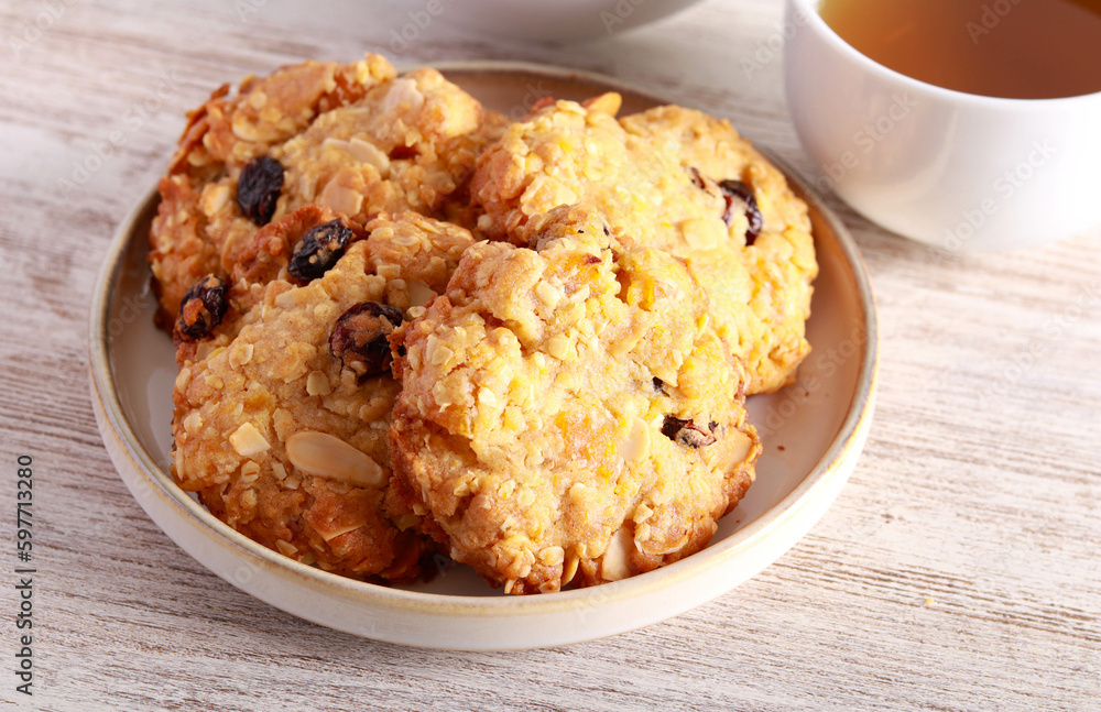 Muesli cookies, with fruit Muesli cookies, with fruit