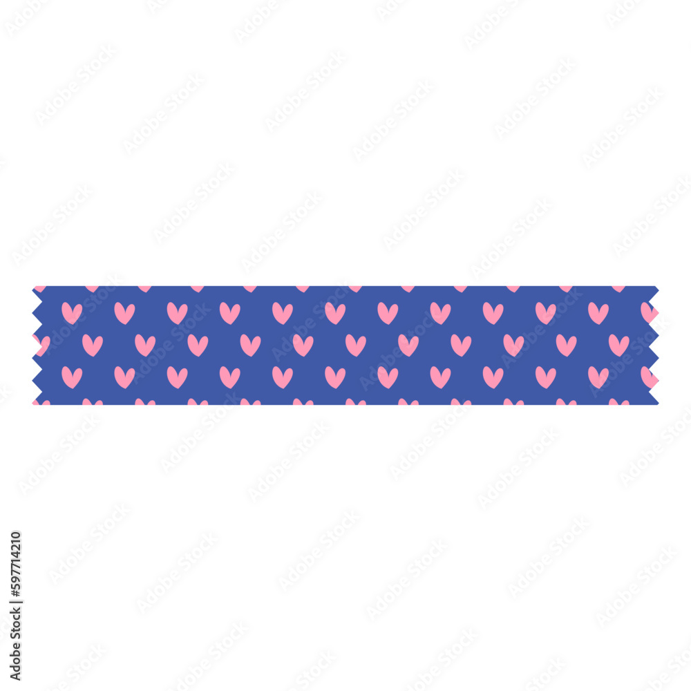 Washi Tape Strip Illustration Washi Tape Strip Illustration