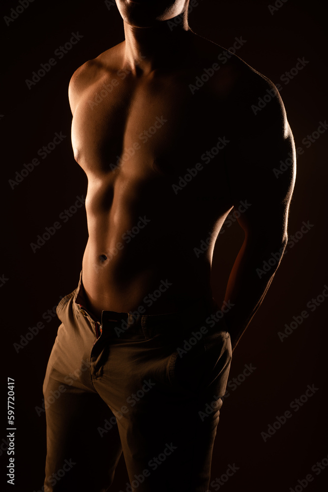 Man with abs Man with abs