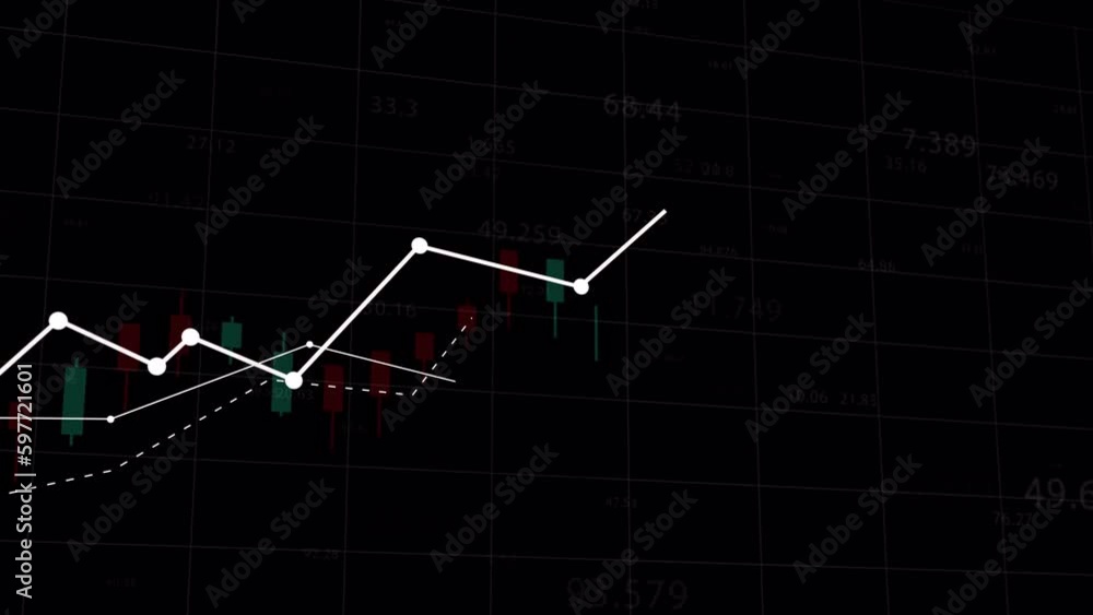 Stock market or forex trading graph in graphic concept.Financial investment or business trend graph. Stock market or forex trading graph in graphic concept.Financial investment or business trend graph.