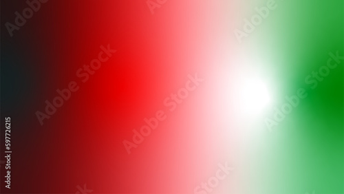red white green black flag color gradient background
