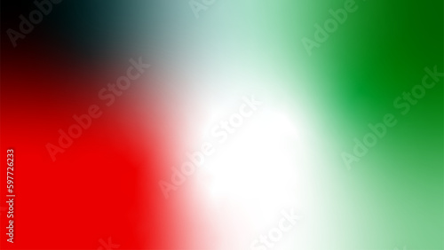 red white green black flag color gradient background