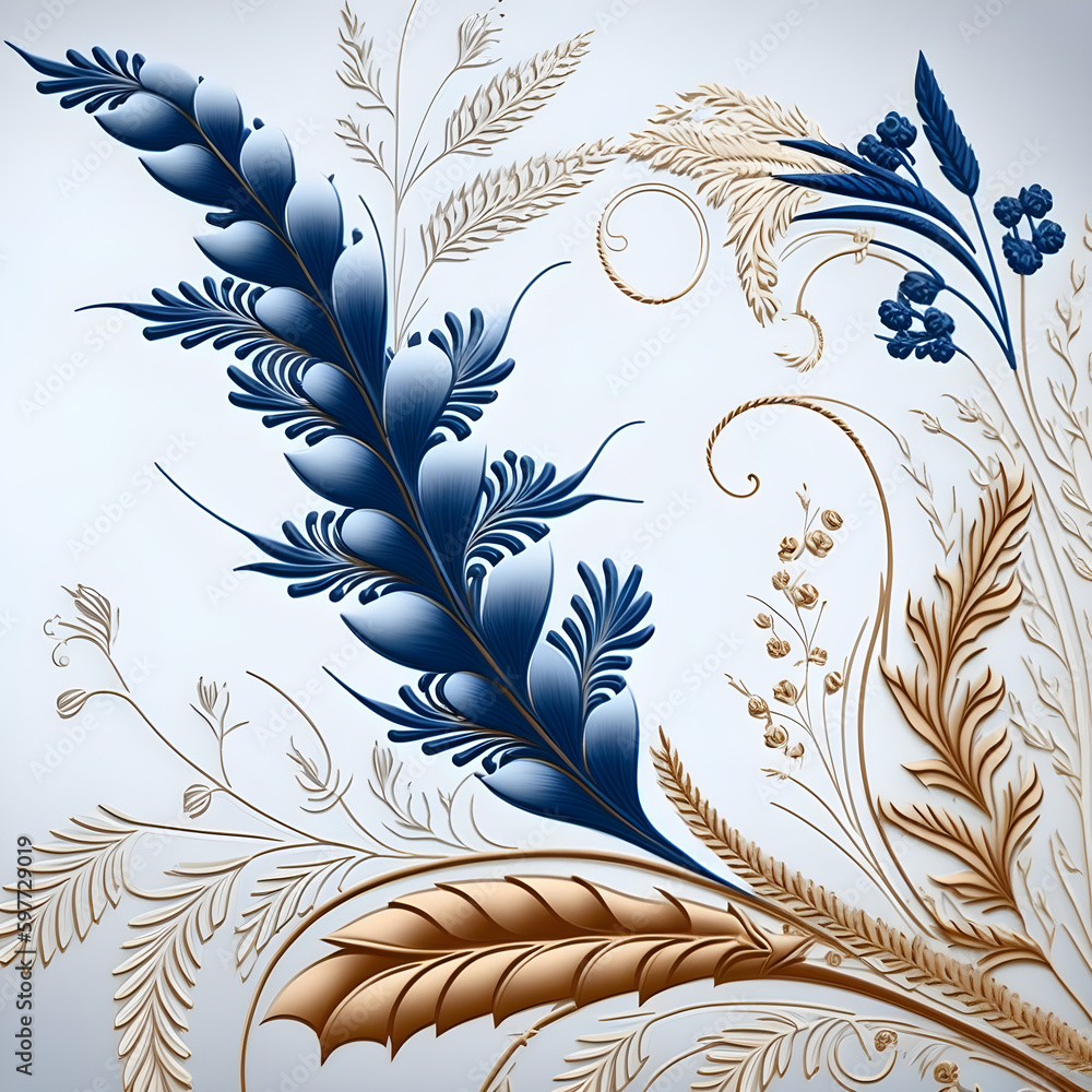 **pastel blue victorian damaskpastel blue victorian damask wallpaper