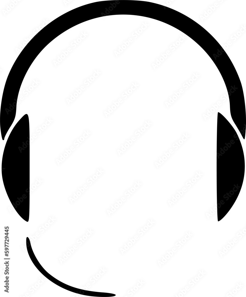 earphone icon vector symbol design illustration earphone icon vector symbol design illustration