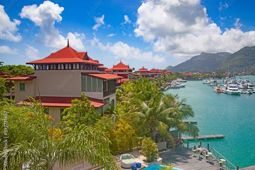 Obraz premium Mahe island, Seychelles