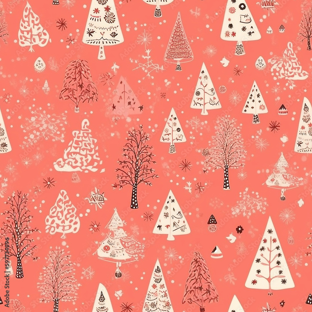 christmas seamless pattern christmas seamless pattern