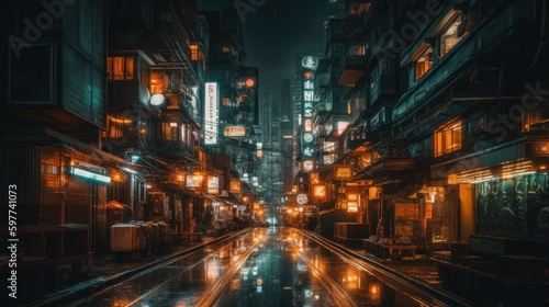 Futuristic City Generative AI