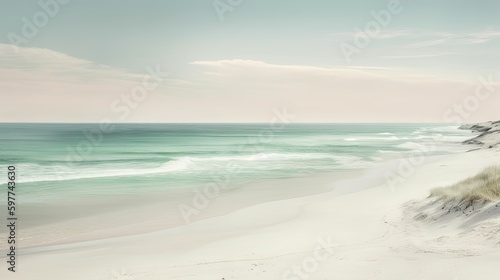  [LANDSCAPE] Simplicity by the Sea: A Minimalist Photography Piece of Beach Vibes © Soren Sindgart
