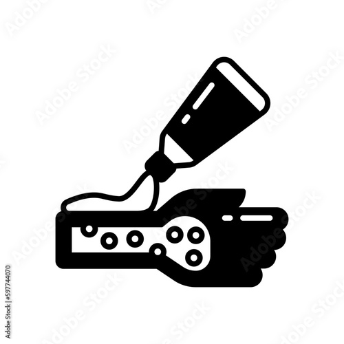 Allergic Reaction icon in vector. Illustration
