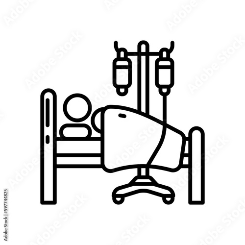 Septic Shock icon in vector. Illustration