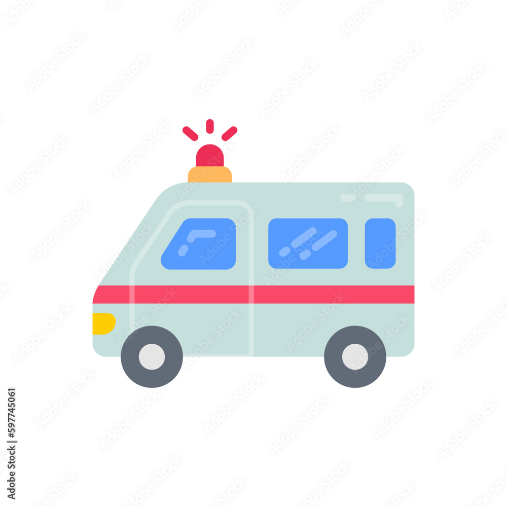 Ambulance icon in vector. Illustration Ambulance icon in vector. Illustration