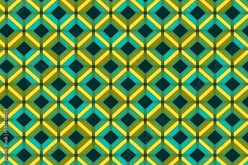 simple seamless geometric pattern, abstract colorful geometric pattern, seamless geometric pattern with triangles, geometric background, abstract geometric background, Generative AI