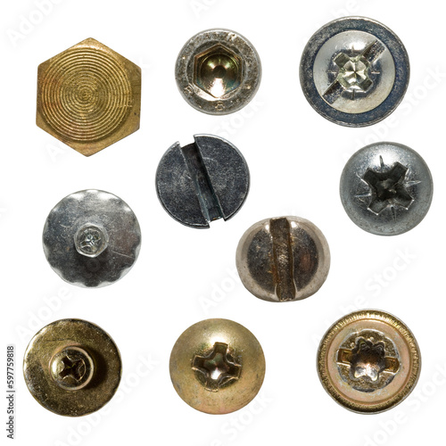 Set of wood screws