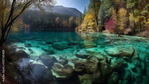 Colors of Serenity  Capturing the Pristine Beauty of Jiuzhaigou Valley s Crystal-clear Lakes