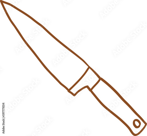 kitchenware_chef knife_knife_file png