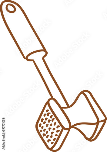 kitchenware_meat smasher_file png