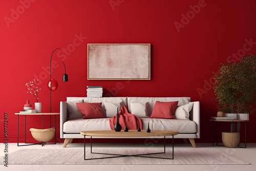 Wall Concept Wallart mockup Sofa Design Living Room Mockup Blank Wallart Wall Art design
