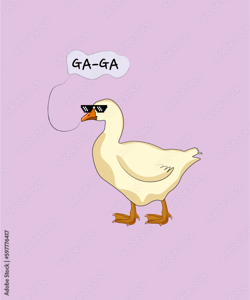 goose in glasses goose in glasses
