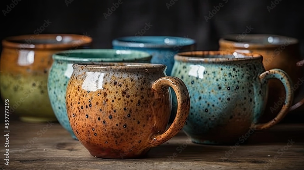 A_set_of_handcrafted_ceramic A_set_of_handcrafted_ceramic