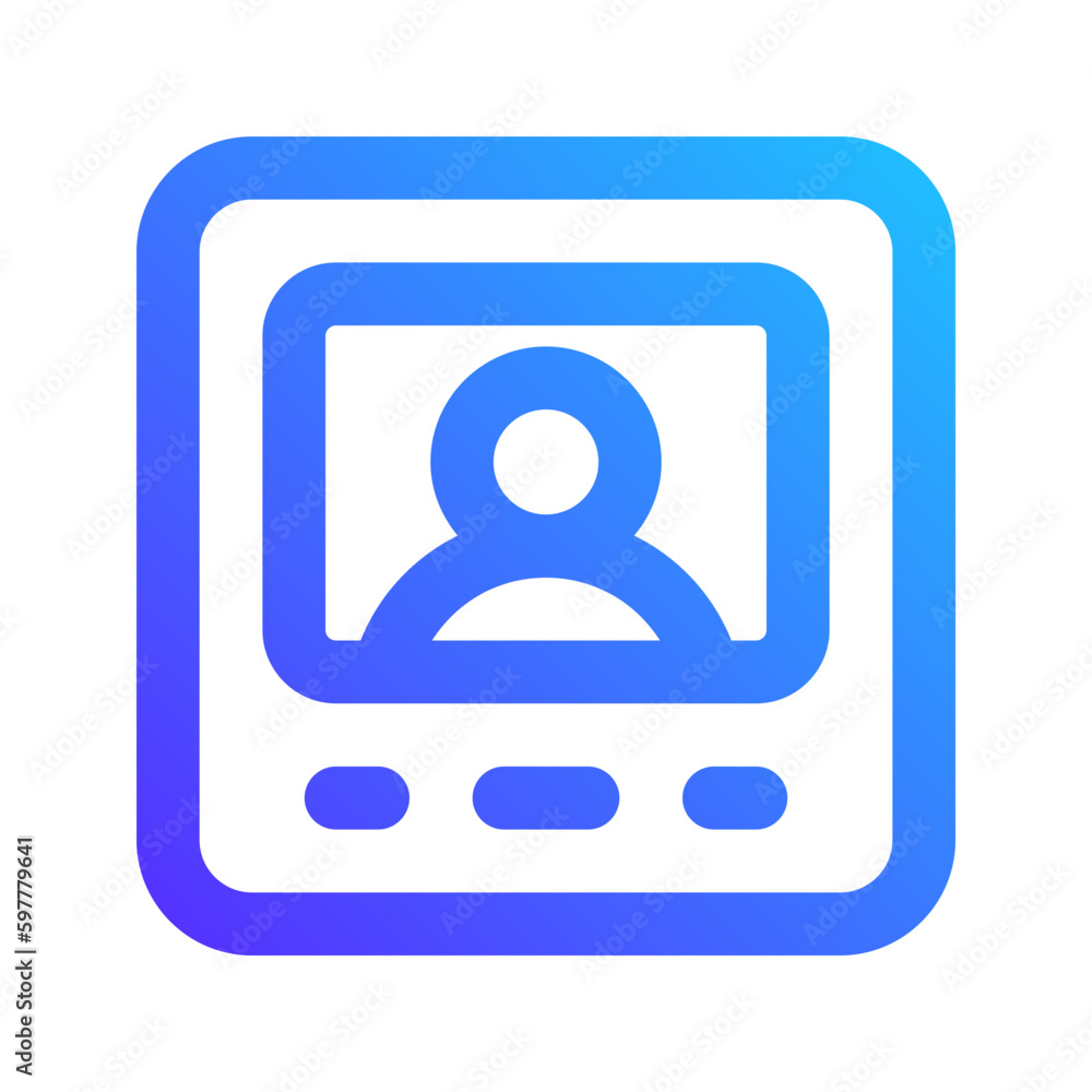 intercom gradient icon intercom gradient icon