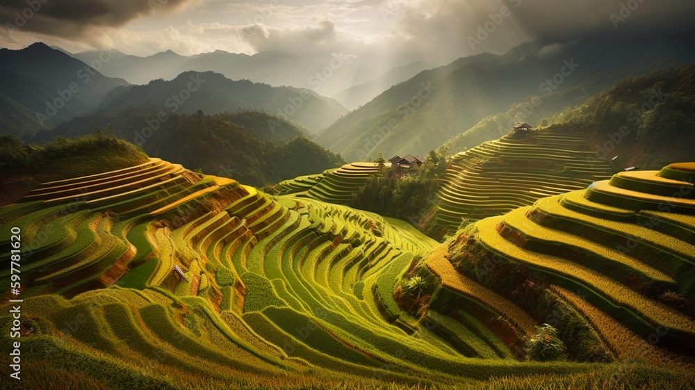 Fields of Gold: Immersing in the Beauty of Guilin Rice Terraces
