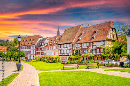 Park, Wissembourg, Frankreich 