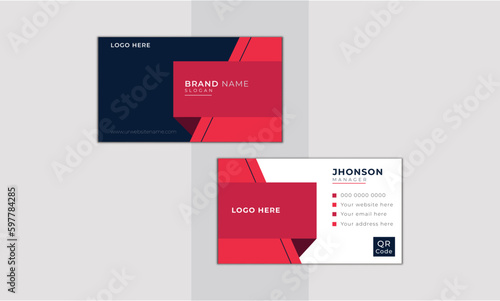 Modern business card template