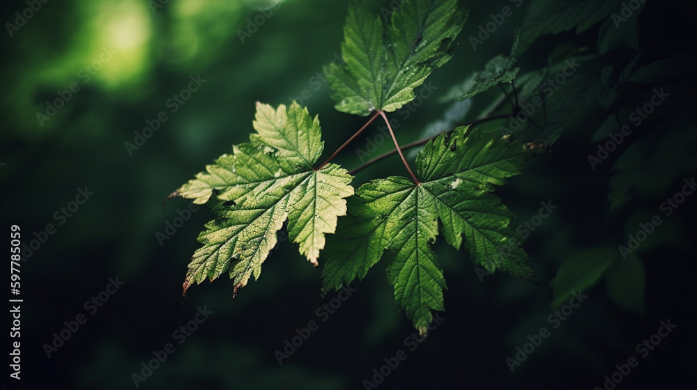 green leaves on the green backgrounds green leaves on the green backgrounds