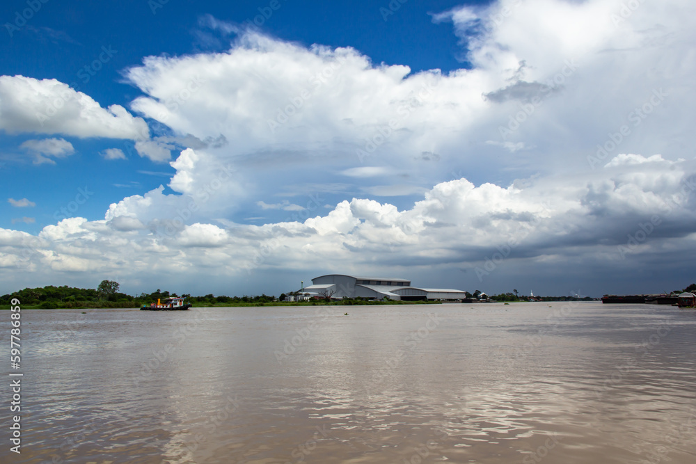 View of Chaopraya River in daytime