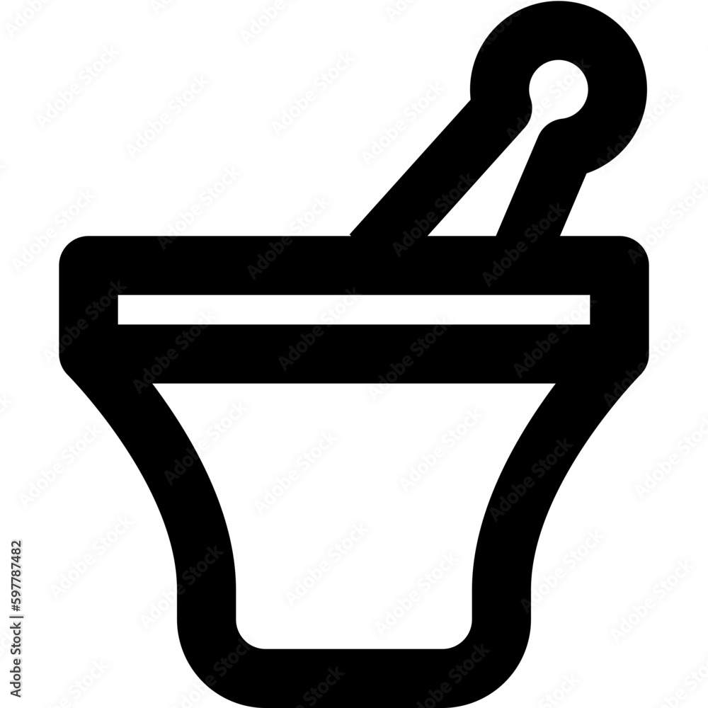 mortar black outline icon mortar black outline icon
