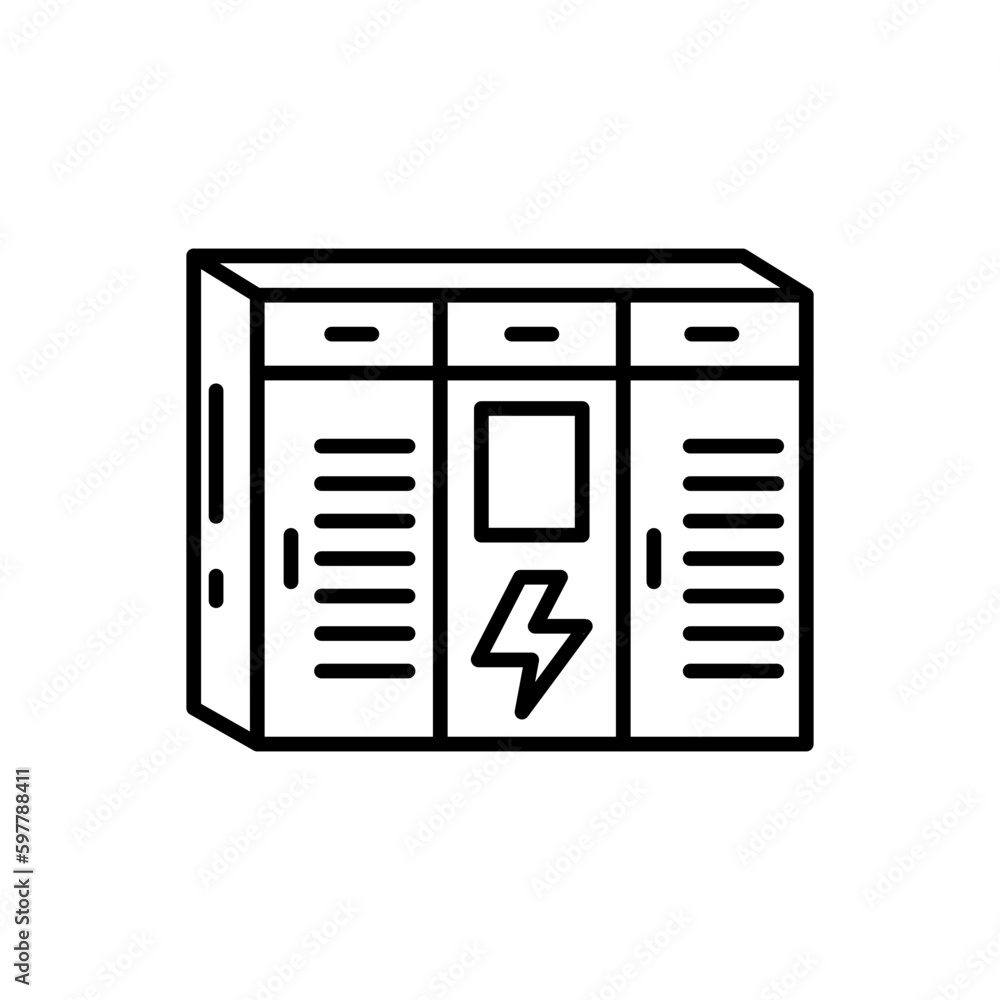 Energy Storage icon in vector. Illustration Energy Storage icon in vector. Illustration